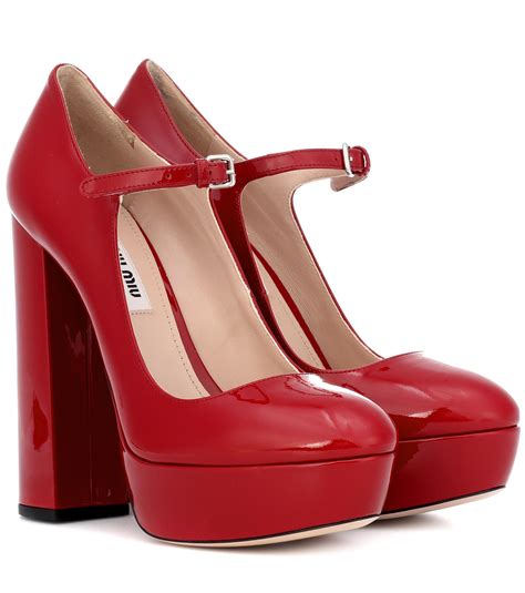 miu miu pumps rot|Women's pumps shoes .